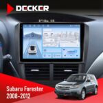 Штатна магнітола Subaru Forester 2008-2012 Decker D9-010 6x128 DSP 4G 2K