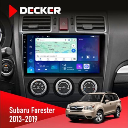 Штатна магнітола Subaru Forester 2013-2019 Decker D9-007