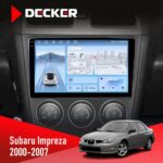 Штатна магнітола Subaru Impreza 2000-2007 Decker D9-010 6x128 DSP 4G 2K