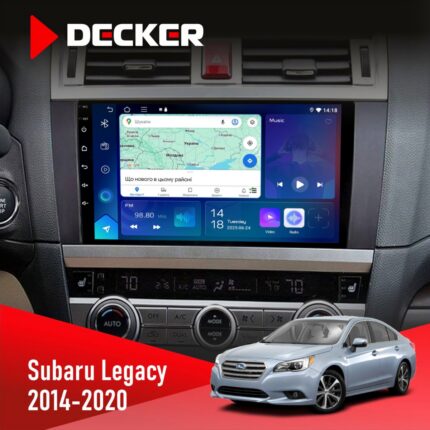 Штатна магнітола Subaru Legacy 2014-2020 Decker D9-007 4x64 DSP 360 4G