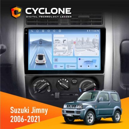 Штатна магнітола Suzuki Jimny 2006-2021 Cyclone C9-012 4x64 DSP 4G