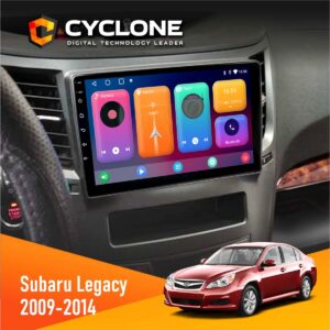 Штатна магнітола Subaru Legacy 2009-2014 Cyclone C9-001 2x64 CPL