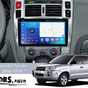 Штатна FORS auto магнітола Hyundai Tucson 2006-2014 - вигляд збоку