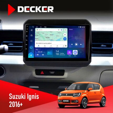 Штатна магнітола Suzuki Ignis 2016+ Decker D9-007 4x64 DSP 360 4G