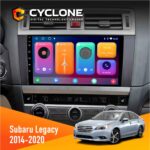 Штатна магнітола Subaru Legacy 2014-2020 Cyclone