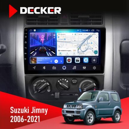 Штатна магнітола Suzuki Jimny Decker D9-006 4x64, 4G