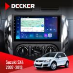 Штатна магнітола Suzuki SX4 Decker D9-007 4x64 DSP 360 4G