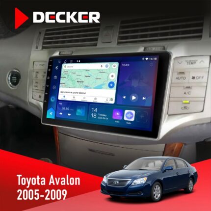 Штатна магнітола Toyota Avalon 2005 2009 Decker D9-007