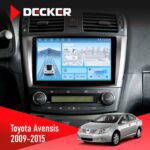 Штатна магнітола Toyota Avensis 2008-2015 Decker D9-010 6x128 DSP 4G 2K