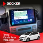 Штатна магнітола Toyota Corolla Verso Decker D9-007