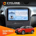 Штатна магнітола Suzuki Vitara 2015+ Cyclone C9-012 4x64 DSP 4G