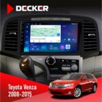 Штатна магнітола Toyota Venza Decker D9-007 з 4G