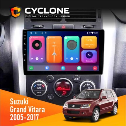 Штатна магнітола Suzuki Grand Vitara Cyclone для покращення аудіосистеми
