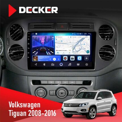Штатна магнітола Volkswagen Tiguan Decker D9-006 4x64, 4G