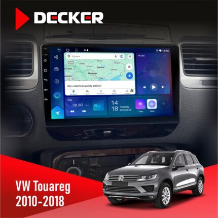 Штатна магнітола Volkswagen Touareg 2010-2018 Decker D9-007 4x64 DSP 360 4G