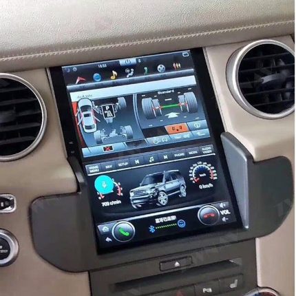 Штатна магнітола FORS.auto TESLA для Land Rover Discovery 4 - вигляд збоку