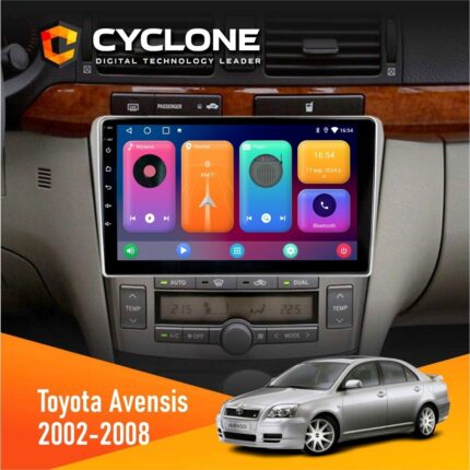 Штатна магнітола Toyota Avensis 2002-2008 Cyclone C9 CPL 2x32