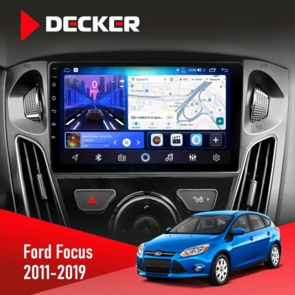 Штатна магнітола Ford Focus 2011 2019 Decker D9-006