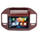 Штатна магнітола Mitsubishi Pajero 1999-2006 Wood Decker D9-010 6x128 DSP 4G 2K - Зображення 2