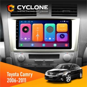 Штатна магнітола Toyota Camry 40 2006-2011 Cyclone C9-001 2x64 CPL