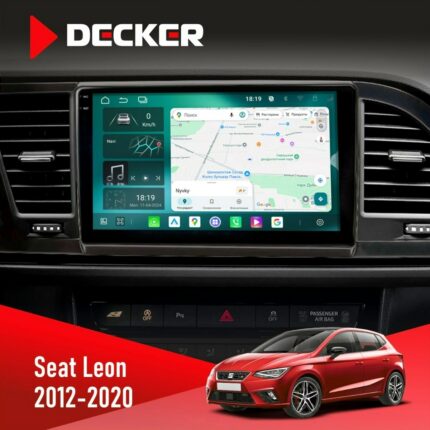 Штатна магнітола Seat Leon 2012-2020 Decker D9-004 6x128, DSP 360, 2k