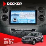 Штатна магнітола Volkswagen Tiguan 2011-2016 Black Decker D9-010 6x128 DSP 4G 2K