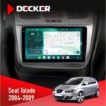 Штатна магнітола Seat Toledo 2004-2009 Decker D9-004