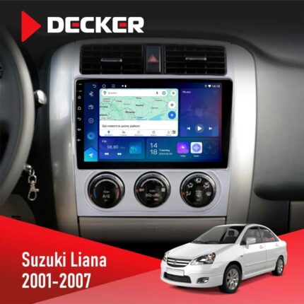 Штатна магнітола Suzuki Liana 2001-2007 Decker D9-007 4x64 DSP 360 4G