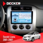 Штатна магнітола Suzuki Liana 2001-2007 Decker D9-010 6x128 DSP 4G 2K