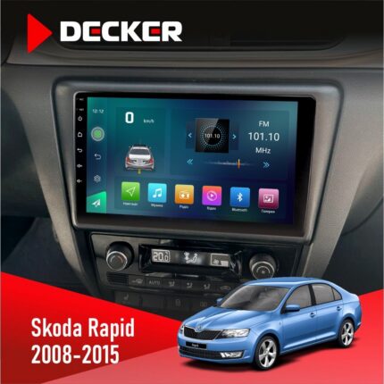Штатна магнітола Skoda Rapid Decker D9-004