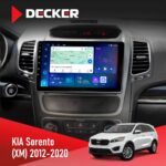 Штатна магнітола KIA Sorento 2012-2020 Decker D9-007 4x64 DSP 360 4G