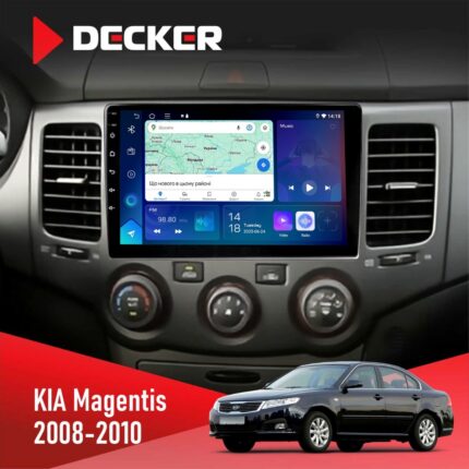 Штатна магнітола KIA Magentis 2008-2010 Decker D9-007 4x64 DSP 360 4G