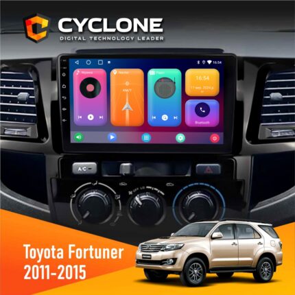 Штатна магнітола Toyota Fortuner 2011-2015 Cyclone C9 CPL 2x32