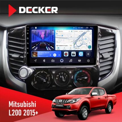 Штатна магнітола Mitsubishi L200 2015+ Decker D9-006 4G