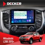 Штатна магнітола Mitsubishi L200 2015+ Climate Decker D9-007