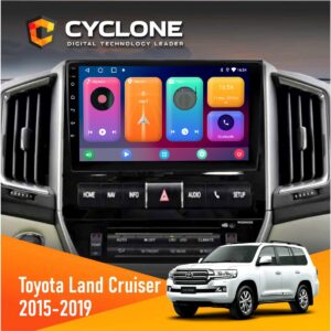 Штатна магнітола Toyota Land Cruiser (200) 2015-2019 Cyclone C9-001 2x64 CPL