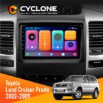 Штатна магнітола Toyota Land Cruiser Prado (120) 2002-2009 Cyclone C9 CPL 2x32