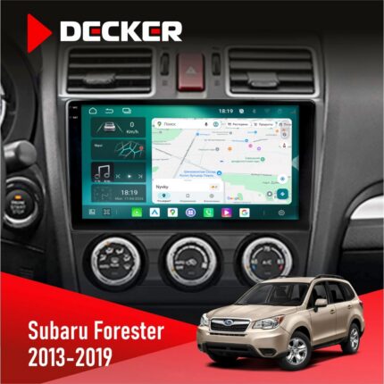 Штатна магнітола Subaru Forester 2013-2019 CAN Decker D9-004