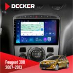Штатна магнітола Peugeot 308 2007-2013 Black Decker D9-007 з DSP та 4G