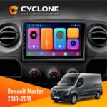 Штатна магнітола Renault Master 2010-2019 Cyclone C10 001 2x64 CPL