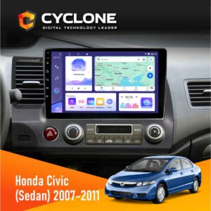 Штатна магнітола Cyclone C10 011 для Honda Civic 2007-2011