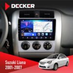 Штатна магнітола Suzuki Liana Decker D9-006 для мультимедіа