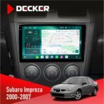 Штатна магнітола Subaru Impreza 2000-2007 Decker D9-004