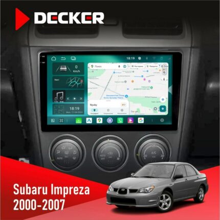 Штатна магнітола Subaru Impreza 2000-2007 Decker D9-004