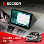 Штатна магнітола Mercedes Benz C Class W204 Decker D9-004