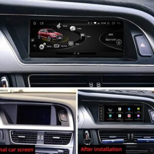 Штатна магнітола FORS.auto для Audi A4/A5/S4/S5/RS4/RS5/B8 Low (2009-2016) – вигляд збоку