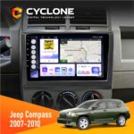 Штатна магнітола Jeep Compass 2007-2010 Cyclone C10-011