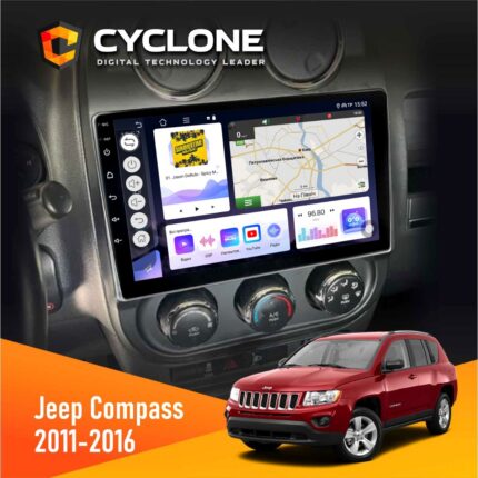 Штатна магнітола Jeep Compass Cyclone