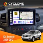 Штатна магнітола KIA Sorento Cyclone C10-011 для автомобілів 2009-2012 років випуску