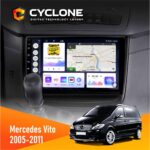 Штатна магнітола Mercedes Vito Cyclone